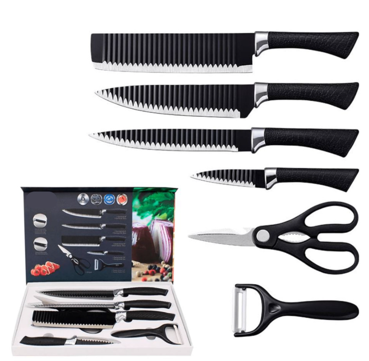 SET CUCHILLO X6 UNDS
